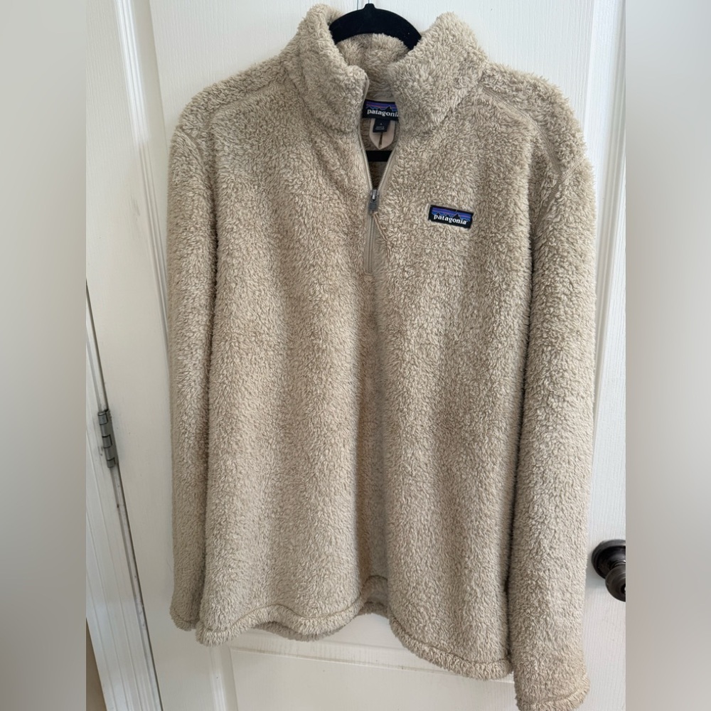 Patagonia Tan Fleece Jacket